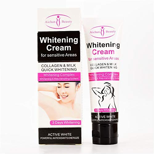 Kit Aichun Beauty Jabón y Dos Cremas Cara Axila Aclarante Colágeno 3pz