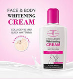 Kit Aichun Beauty Jabón y Dos Cremas Cara Axila Aclarante Colágeno 3pz