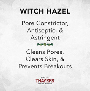 Thayer's Alcohol Free Cucumber Witch Hazel Toner with Aloe Vera, 12 Ounce