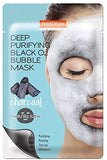 Mascarilla Negra Burbuja O2 Purificacion Profunda Carbon