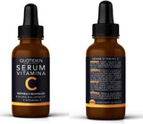 Serum Vitamina C + Ácido Hialurónico + Vitamina E- Serum Facial -95% Ingredientes Naturales- Aclara, Revitaliza, Restablece, Hidrata y Tonifica la Piel-Ideal Para Todo Tipo de Piel-30ml