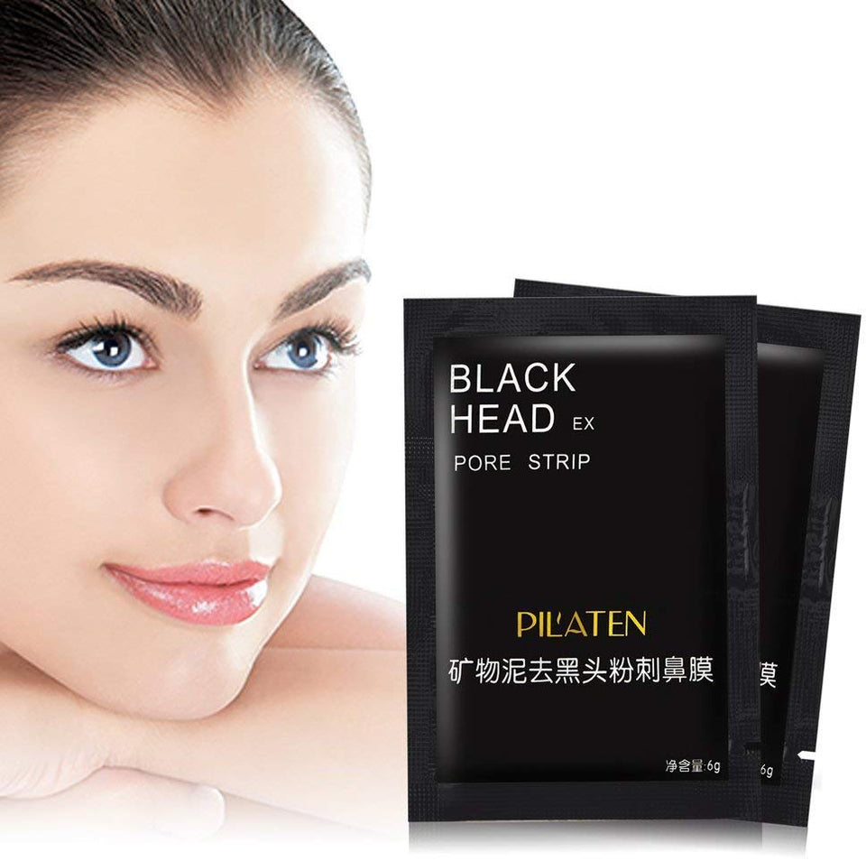PIL'ATEN Mascarilla facial para eliminar puntos negros 10 sobres