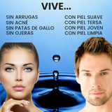Kit Facial Serum Acido Hialurónico, Vitamina C y Células Madre anti edad