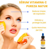 Kit Facial Serum Acido Hialurónico, Vitamina C y Células Madre anti edad