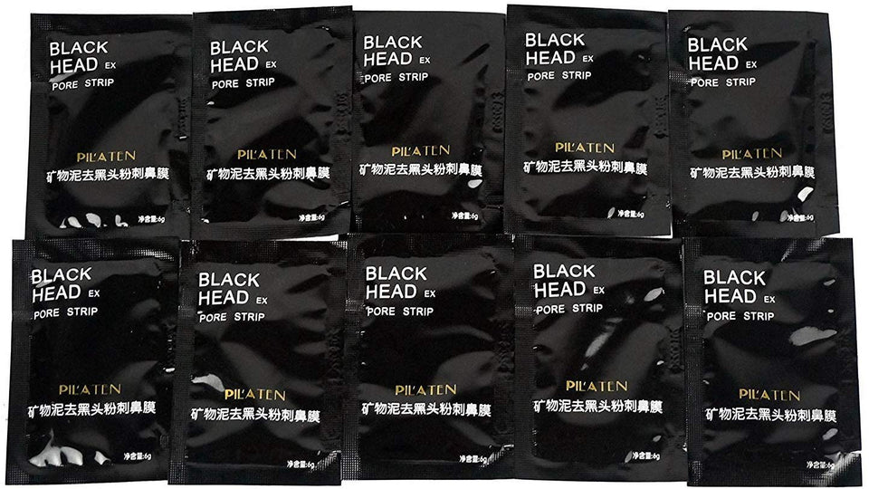 PIL'ATEN Mascarilla facial para eliminar puntos negros 10 sobres